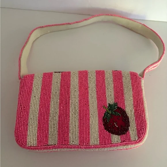 NWOT Anthropologie The Fiona Beaded Bag - Picture 12 of 14